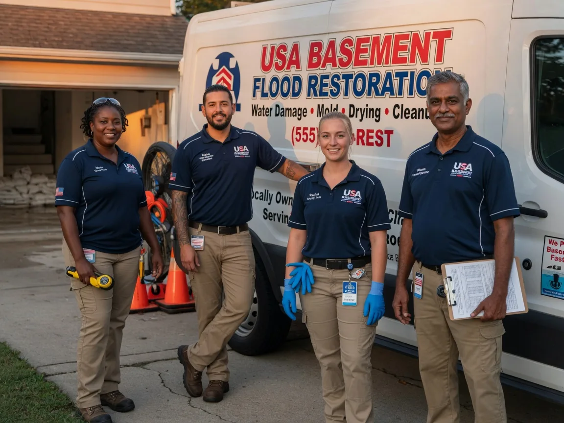Basement Flood Cleanup company in Trufant, MI
