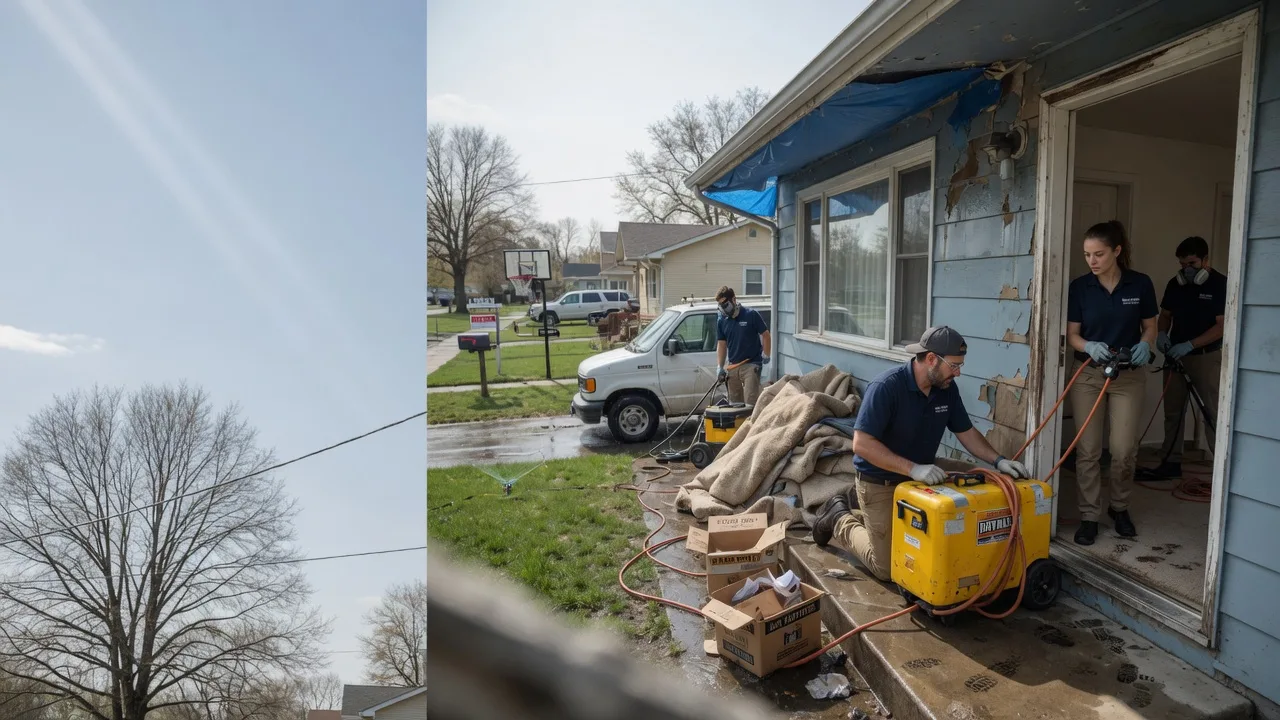 Basement Flood Cleanup in Trufant, MI near me